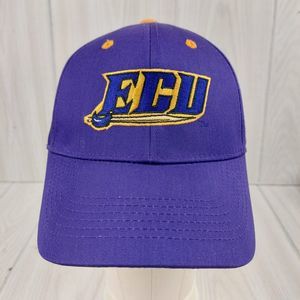 East Carolina University Pirates Hat‎ Cap Strapback Purple Captivating Headgear